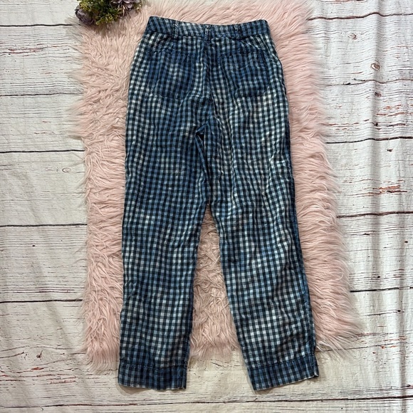 Anthropologie Maeve Avryl Bleached Slim Pants sz 0 - Picture 9 of 12